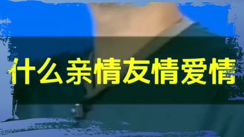 亲情爱情友情没有钱一切都无情